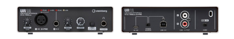 兼容iPad/Mac/PC，实现高品质录音的Steinberg USB音频接口UR12发布