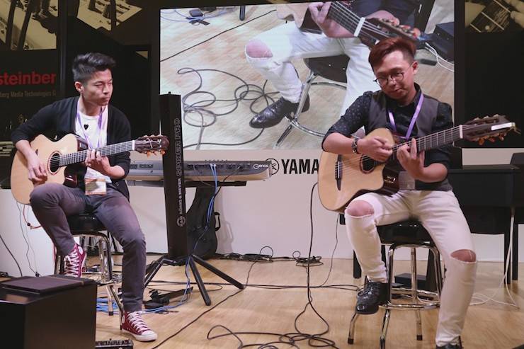 狗万盛大亮相Music China 2018，呈现世界级乐器展体验