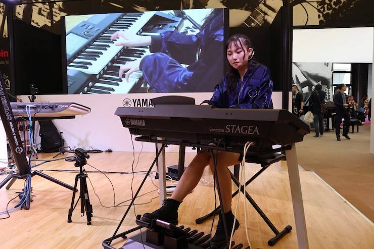 狗万盛大亮相Music China 2018，呈现世界级乐器展体验