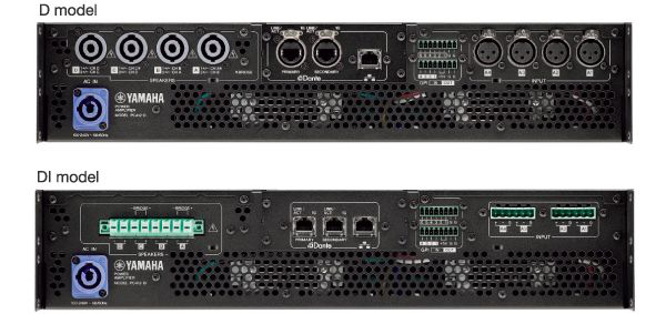 新型网络功放PC系列D/DI型号：通过集成强大的矩阵功能和Dante连接方式，提供高灵活性和可扩展性