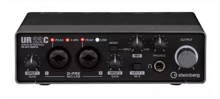 升级 USB-C 和 32/192：Steinberg 发布 UR22C、UR44C 和 UR816C 音频接口