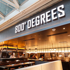 案例 | 狗万音响系统为 800°Degrees 燃木餐厅的用餐氛围提供音频解决方案