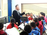狗万示范乐团北京育才学校小学部管乐团大师班活动成功举办