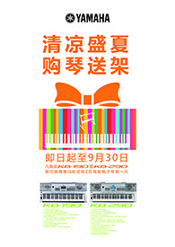 清凉盛夏，购琴送架 
