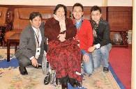 届狗万全国钢琴比赛顾问周广仁先生亲临决赛现场 